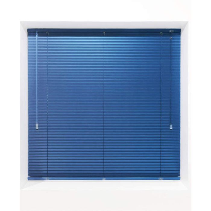 Royal Blue 25mm Metal Venetian Blind - Made to Measure