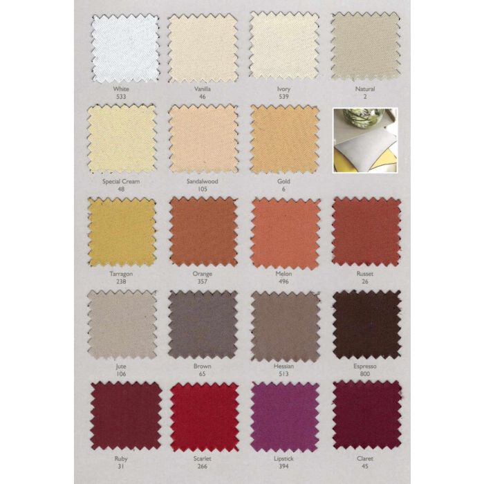 Venus flame retardant curtains colour options