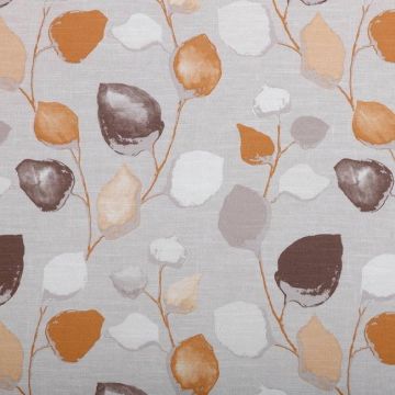 Eden 943 Putty Clementine Fire Resistant Fabric