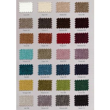 Iris blackout curtain fabric 28 colour options