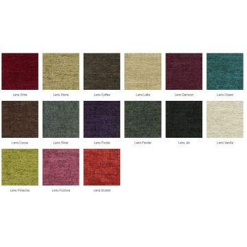 Contract Chenille Crib 5 Upholstery Fabric BS5852 15 Colours 140 Wide