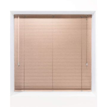 Peach 25mm Metal Venetian Blind - Made to Measure