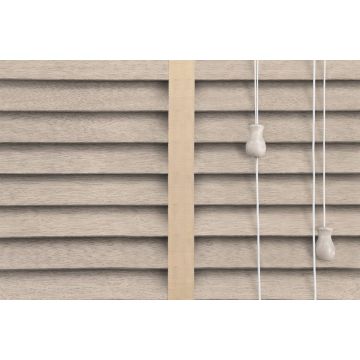 Venetian Blinds Wood Calico Malt Ladder Tape