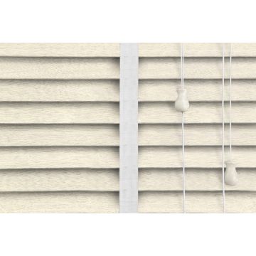 Venetian Blinds Wood Cream Embossed Snow Ladder Tape