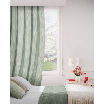 Breeze 233 Pistachio Curtains Room Shot Mock up