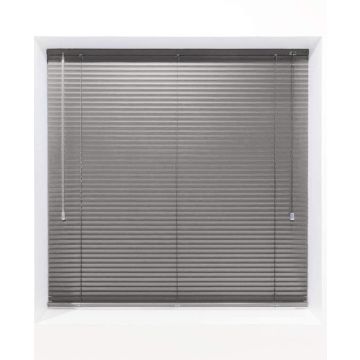 Dark Grey 25mm Metal Venetian Blind - Made to Measure