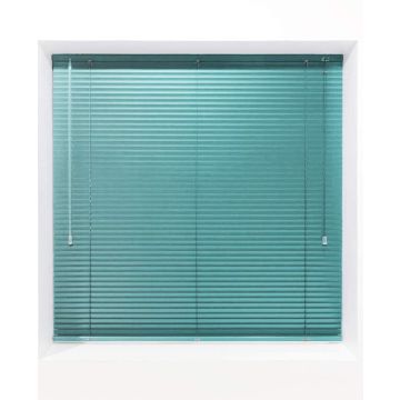 Sea Green 25mm Metal Venetian Blind - Made to Measure