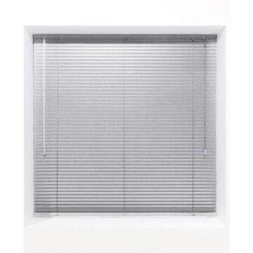 Silver 25mm Metal Venetian Blind - Made to Measure