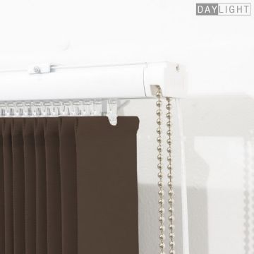 Vertical Blinds Daylight Coffee