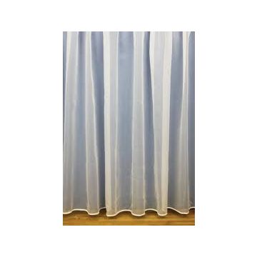 White flame retardant voile curtains