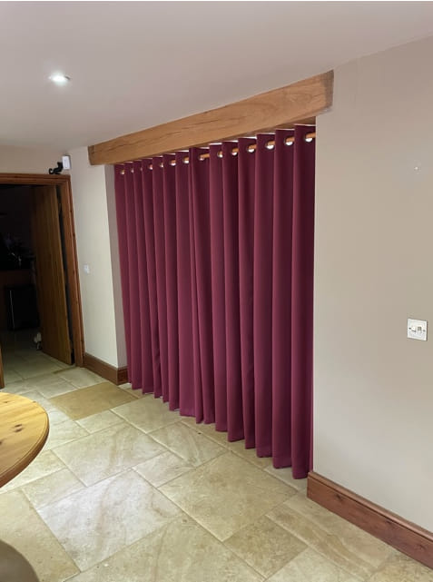 Mimas Acoustic Curtain - Sound Blocking :Direct Fabrics