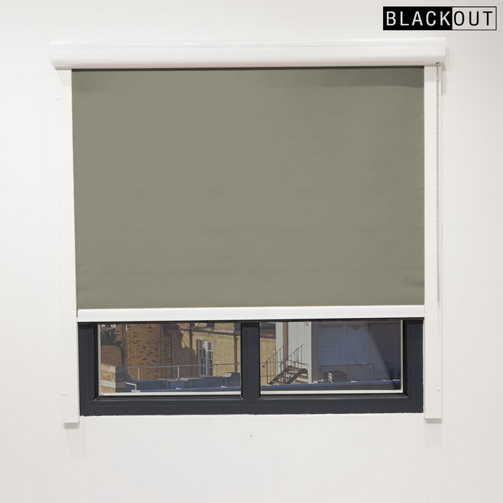 Cassette Roller Blinds Mockup2 Blackout Grey